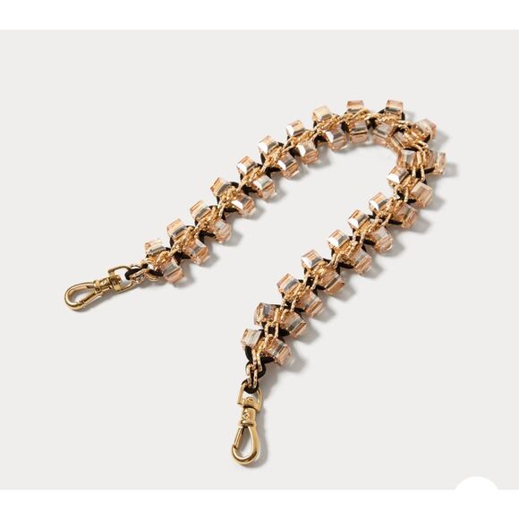 Bandolier CRYSTAL  long wristlet strap & 15pro max crossbody phone case nwt/NIP - Picture 3 of 6